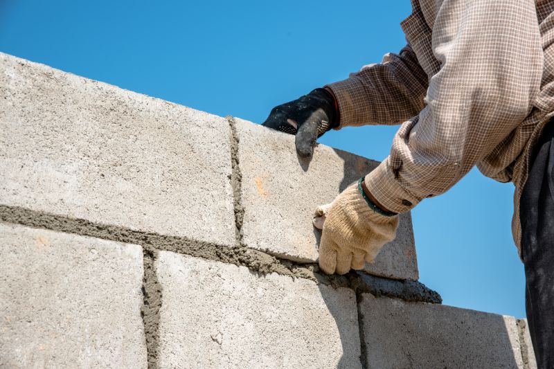 Masonry Wall Installation in Worcester, MA