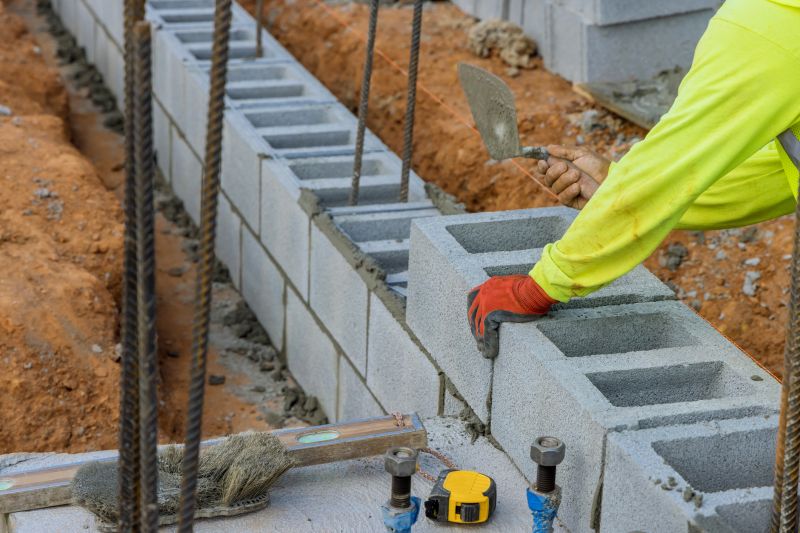 Masonry Wall Installation in Fairfield County, CT