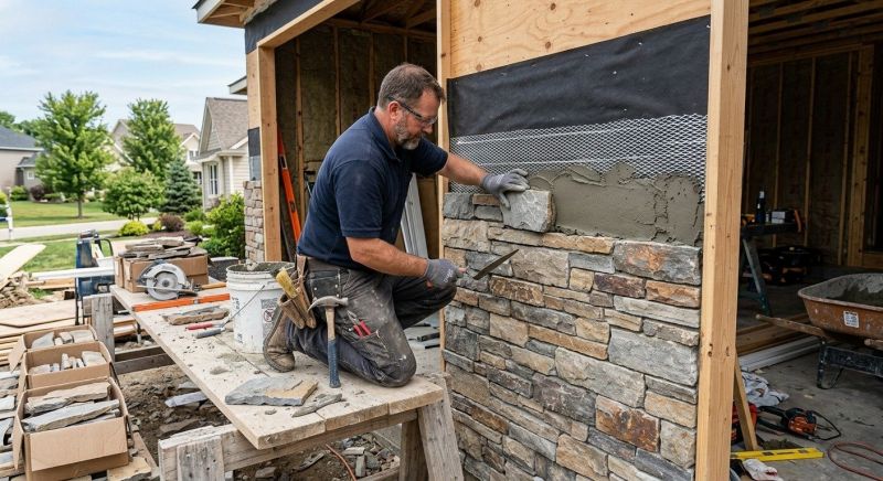 Artificial Stone Installation in Cleveland, OH