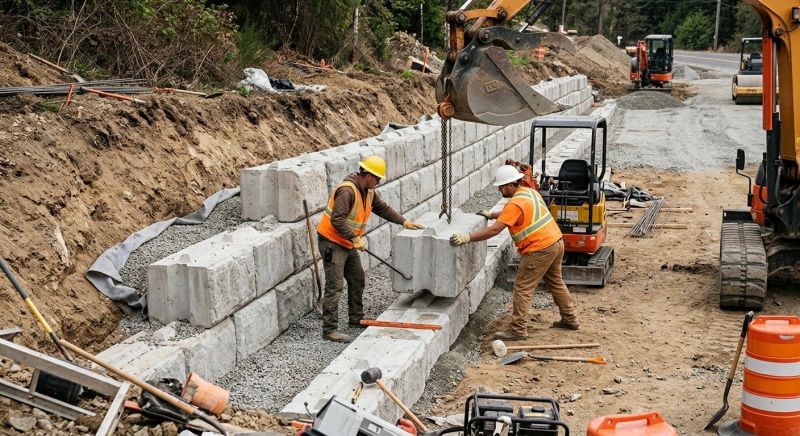 Block Wall Installation in Stamford, CT