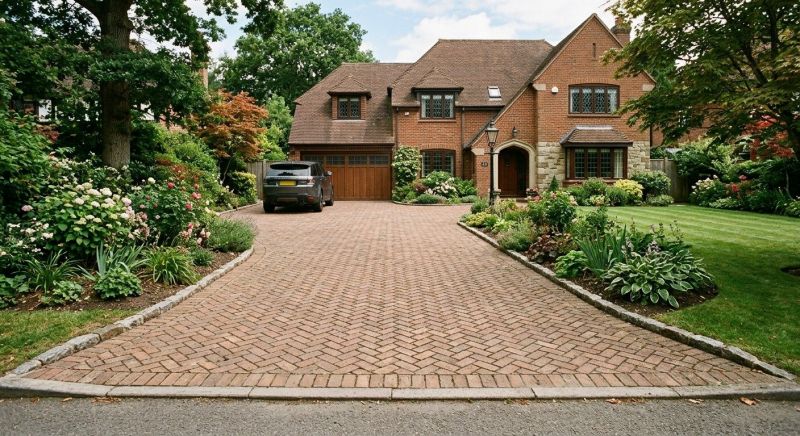 Brick Driveway Installation in Burlington, VT