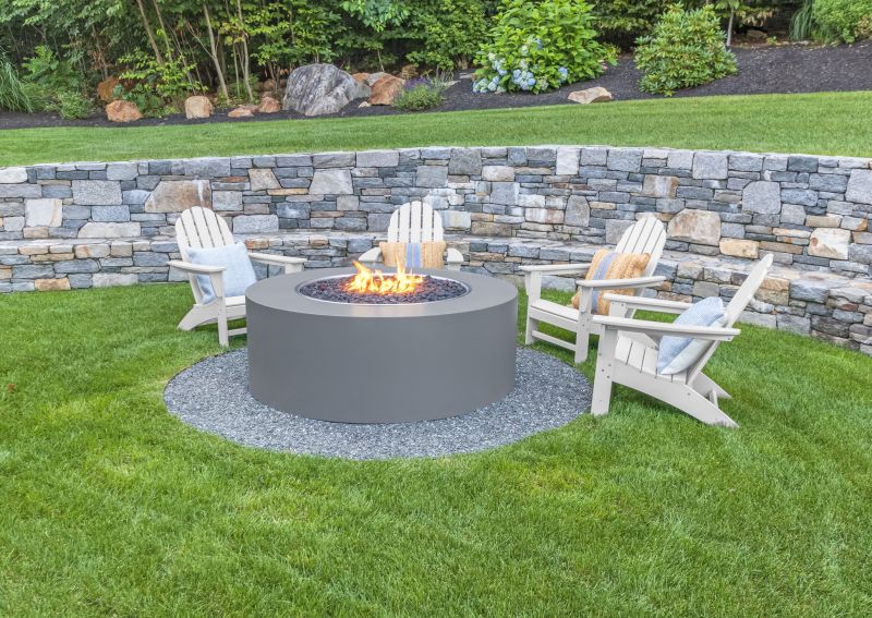 Outdoor Fire Pit Construction